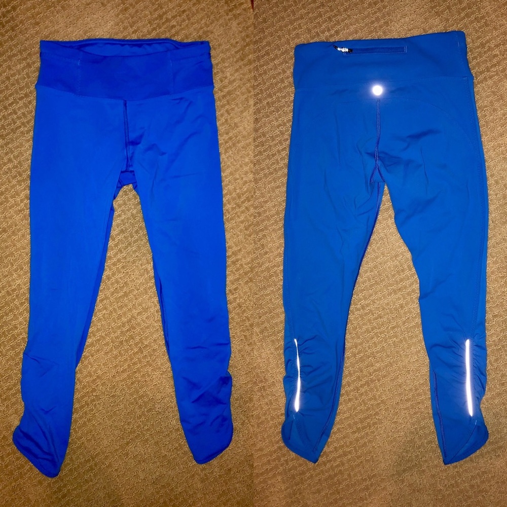 Lululemon Royal Blue Crop Leggings
